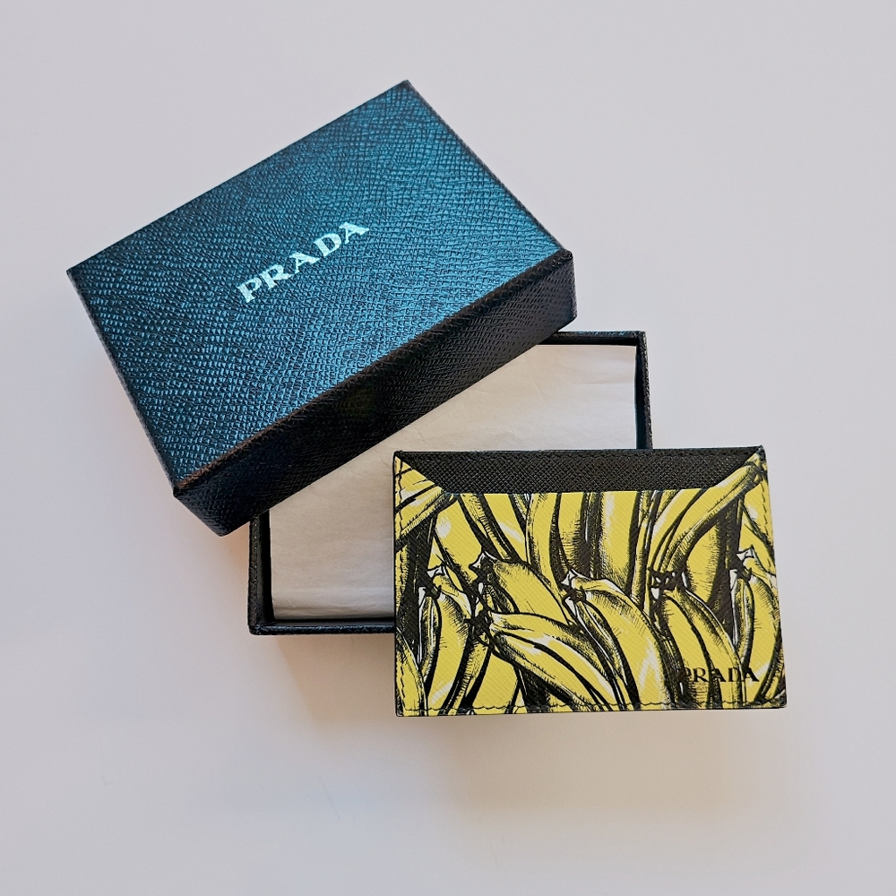 PRADA Banana Card Holder